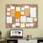 Extra Large Twist Cork Notice & Memo Board | 900 x 600 x 15 mm