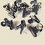Metal Clip Push Pins | 16 pcs