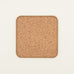 Natural Cork Tray | Square