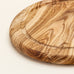 Olive Wood Round With Groove Serving Board