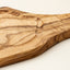 Olive Wood Rustic Paddle With Groove Serving Board