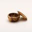 Olive Wood Spices Container With Lid