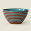 Terracotta Salad Bowl  | Aroma Blue