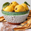 Terracotta Salad Bowl  | Aroma Green & White