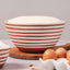 Terracotta Salad Bowl  | Aroma White