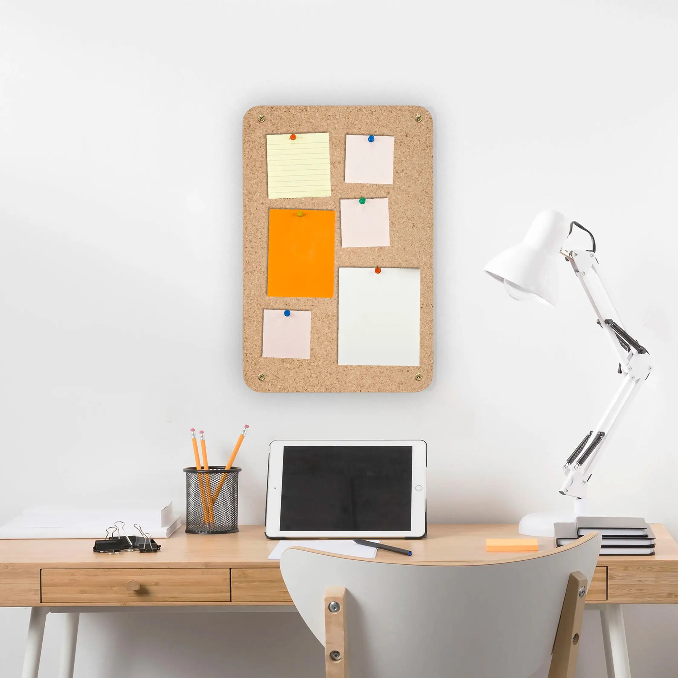 Small Natural Cork Notice Board & Memo | 450 x 300 x 12 mm – Portuguese ...
