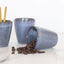 Set of 2 Stoneware Espresso Coffee Cup | Breezy Blue