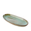 Stoneware Serving Oval Trays | Breezy Green