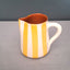 Terracotta Bold Stripe Mini Jug | Yellow