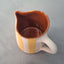 Terracotta Bold Stripe Mini Jug | Yellow