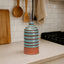 Terracotta Olive Oil Dispenser Bottle | Aroma Blue