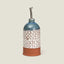 Terracotta Olive Oil Dispenser Bottle | Aroma Blue & White