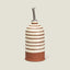 Terracotta Olive Oil Dispenser Bottle | Aroma White