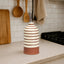 Terracotta Olive Oil Dispenser Bottle | Aroma White