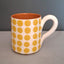 Terracotta Ponto Mug | Yellow