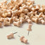 Wood Push Pins High Hat Style | 100 pcs
