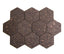 Hexagon Cork Notice Board Self Adhesive Wall Tiles