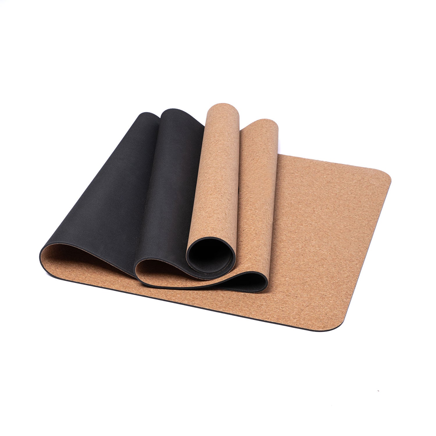 Cork Yoga Mat Latex Free or Natural Rubber Extra Long Non-slip Mat for Hot  Yoga W/ Carrying Strap Peacock, Dolphin, Lotus, Elephant 