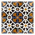 Handmade Hispano Arab Relief Tiles SN12