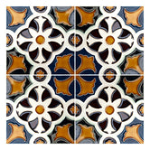 Handmade Hispano Arab Relief Tiles SN12