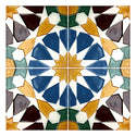 Handmade Hispano-Arab Relief Tiles SN37