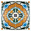 Handmade Hispano Arabic Relief Tiles SN41