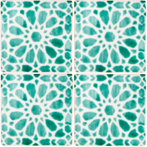 Hand Painted Portuguese Tiles - Mogador